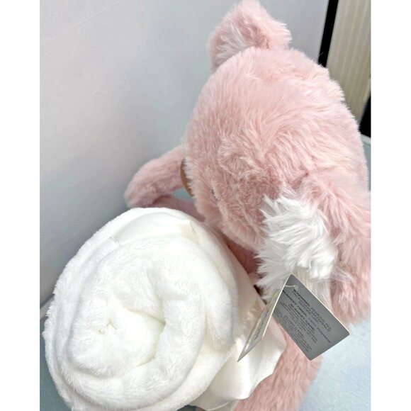 Baby Moon And Stars Walgreens Exclusive Pink Koala Plush Satin Trim Blanket Set - Picture 6 of 7